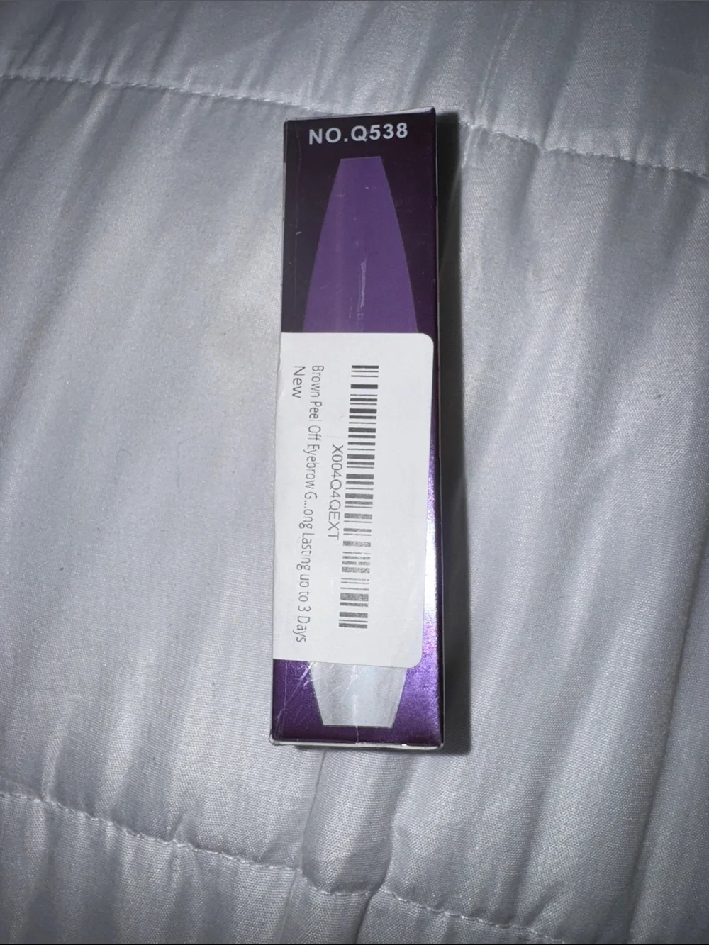 Tattoo Eyebrow Gel — Deep Brown Peel-Off Tint